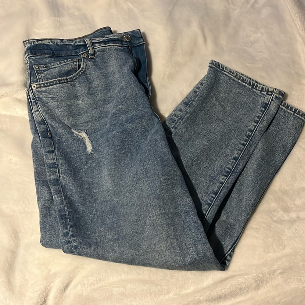 Express mom jeans
